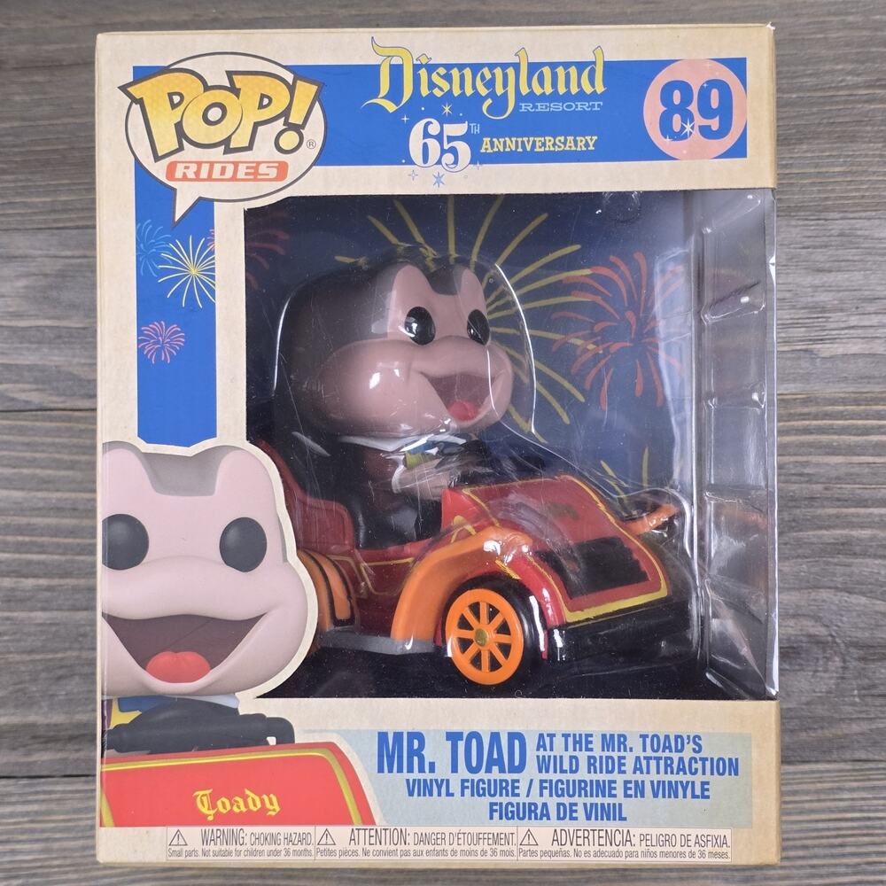 Funko Pop! Rides: Disney - Mr. Toad at the Mr. Toad's Wild Ride Attraction #89